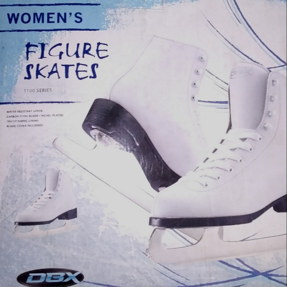 DBX woman's figure skates size 8 (new in box)